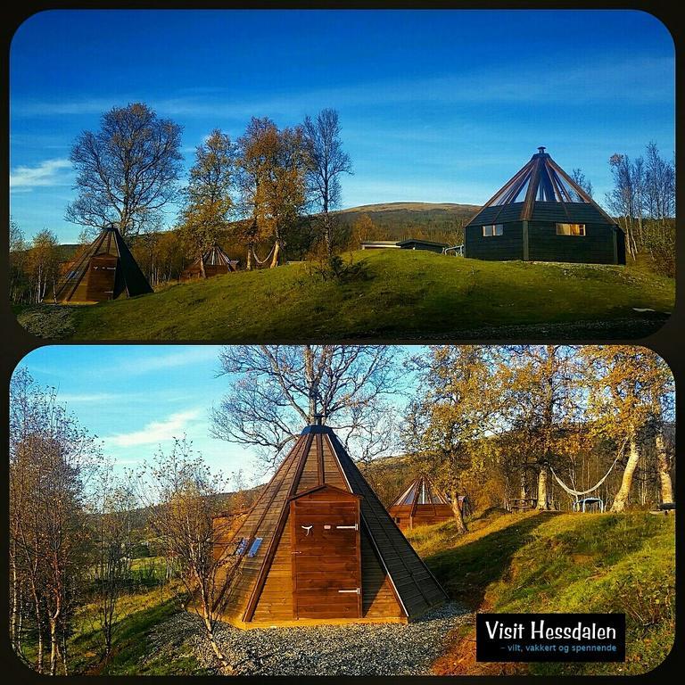 Apartament Hessdalen Ufocamp Vårhus Zewnętrze zdjęcie